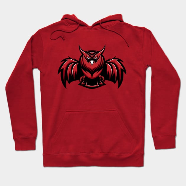 Mighty Owl Hoodie by ahmadsyabani